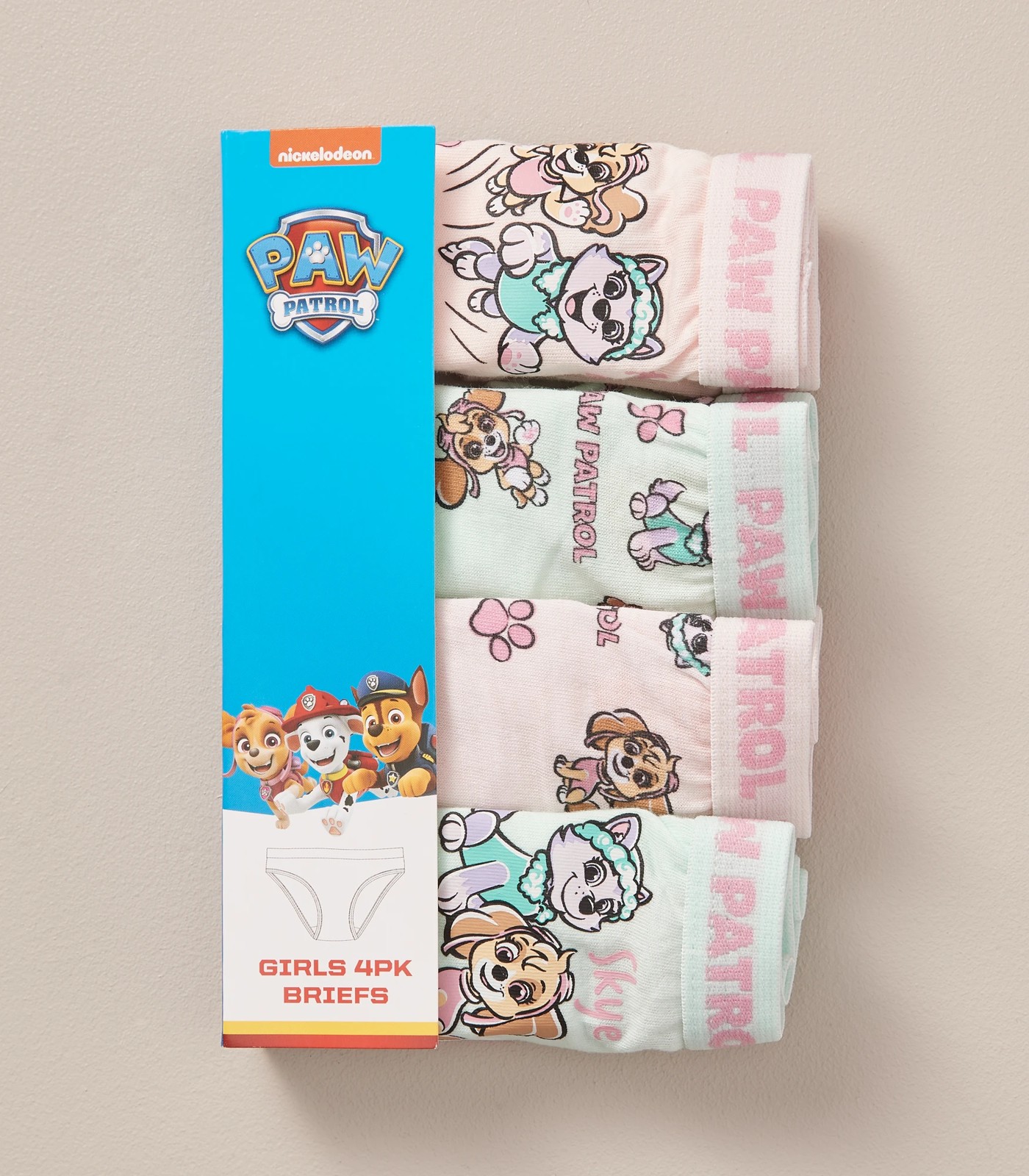 Nickelodeon Girls' Panties 7 Pack