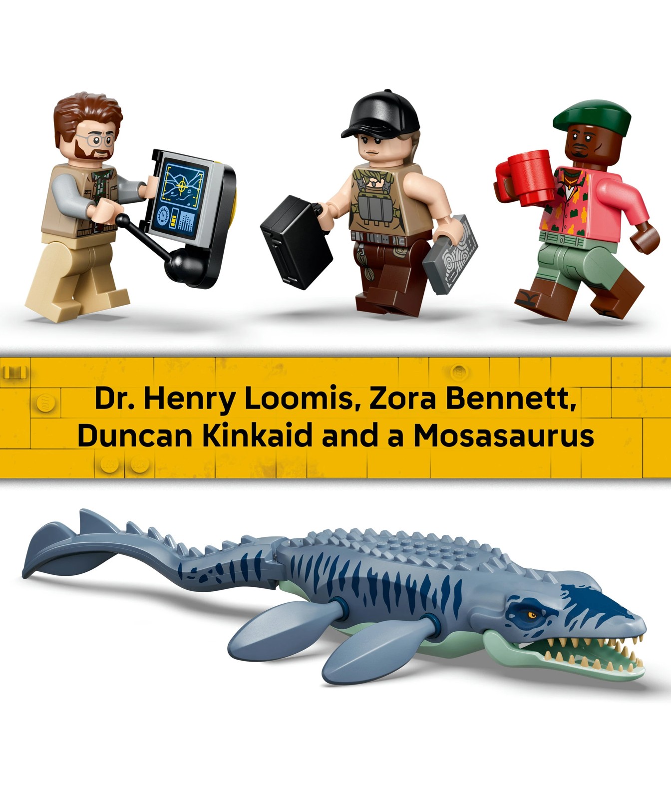 LEGO® Jurassic World Mosasaurus Dinosaur Boat Attack 77983 5 of 5