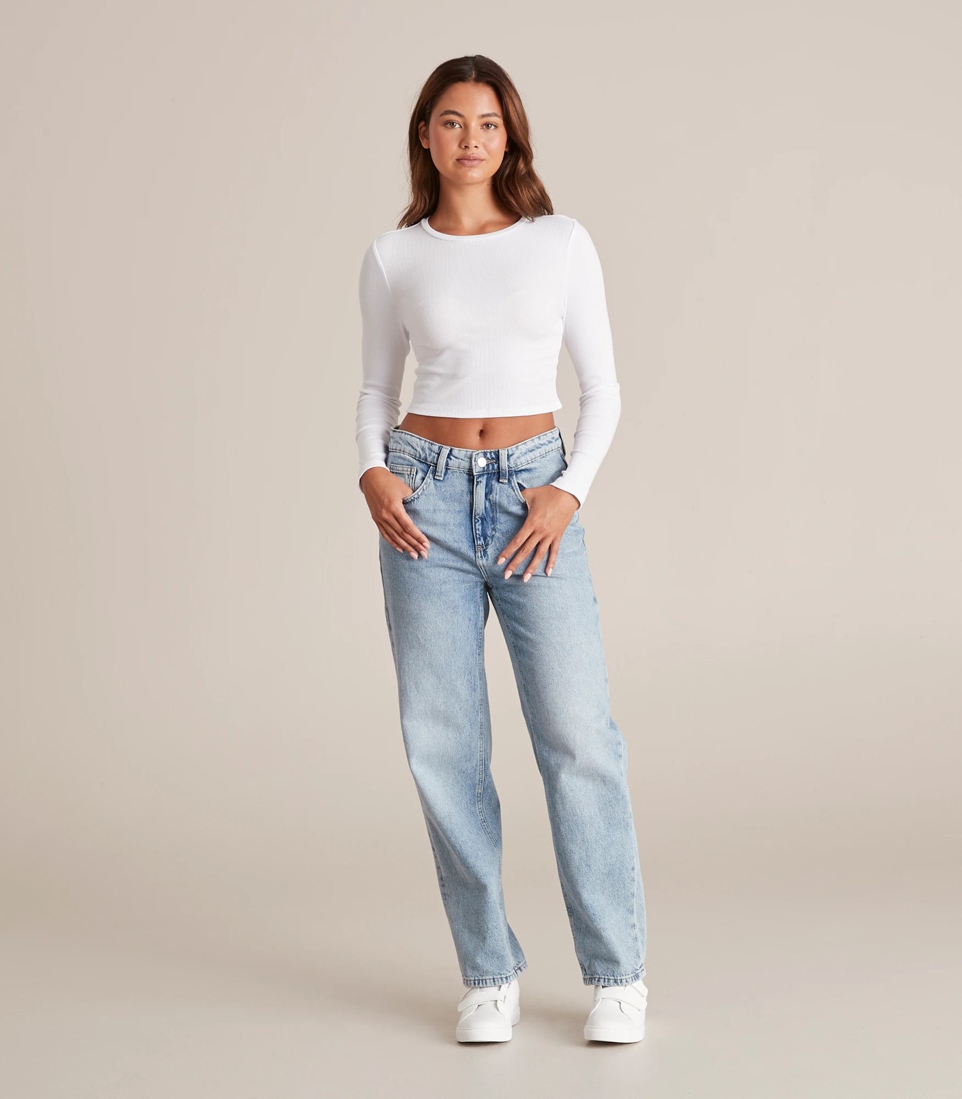 Lily Loves Organic Cotton Rib Baby Crop T-Shirt 3 of 6