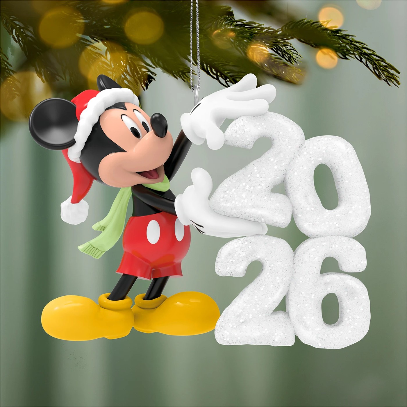 Hallmark Keepsake A Year of Disney Magic Mickey Mouse Christmas Tree Ornament 2 of 5