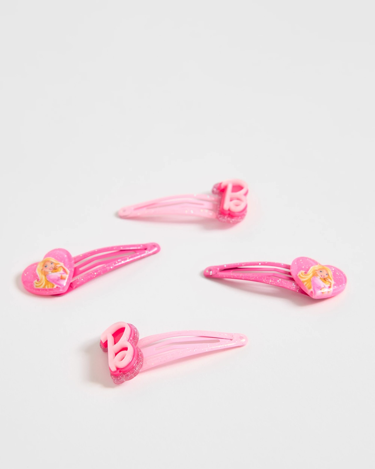 Barbie 4 Pack Icons Snap Hair Clips 2 of 3