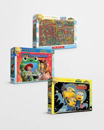 Harlington Premium Kids 300 Piece Jigsaw Puzzle - Assorted