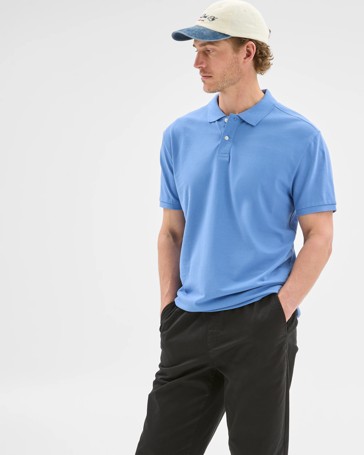 Australian Cotton Pique Polo Top