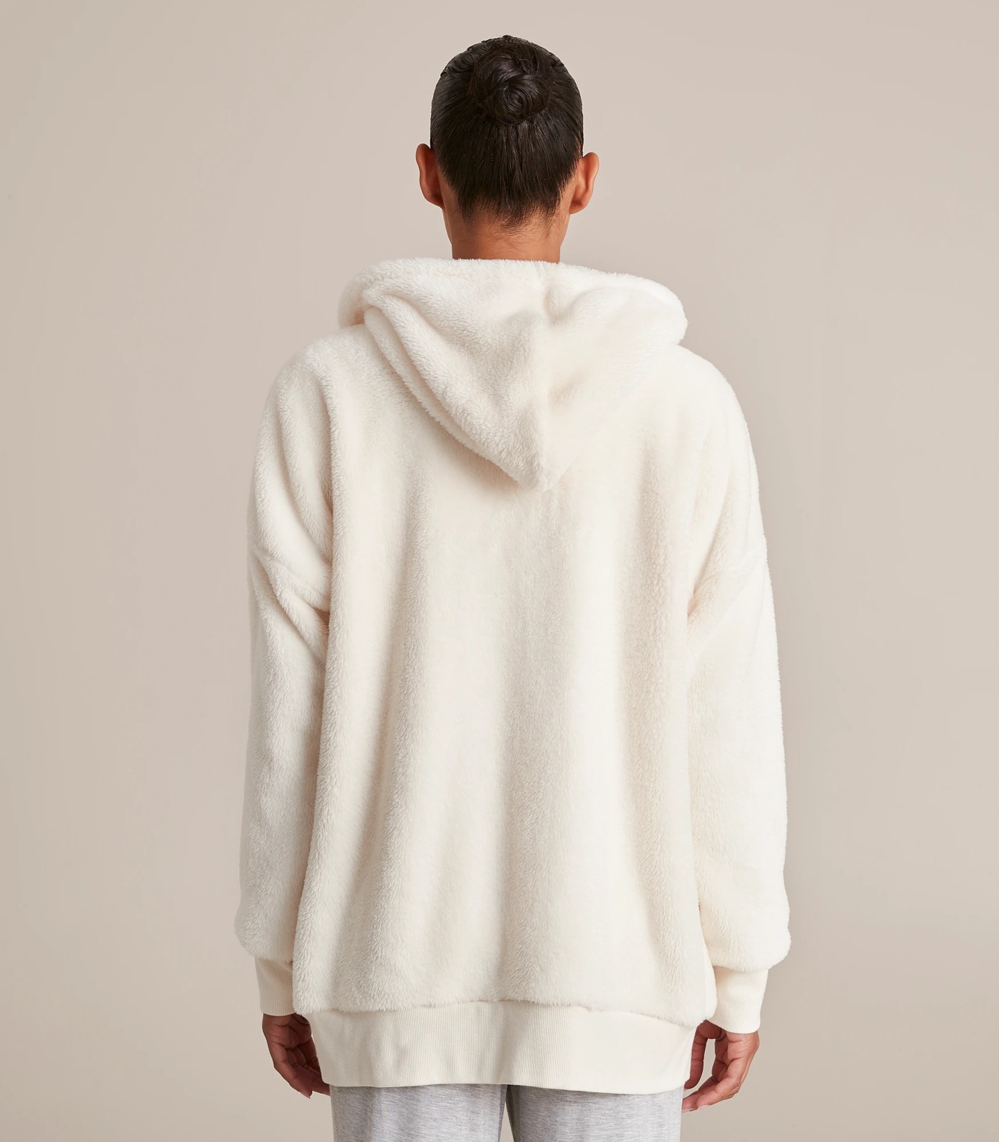 Sherpa Zip Through Hooded Sleep Jumper Target Australia