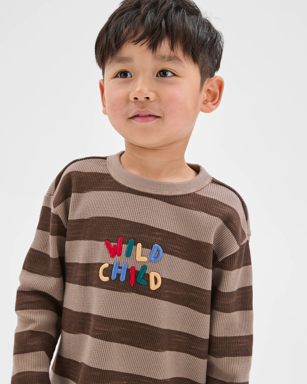 Australian Cotton Long Sleeve Stripe T-Shirt 6 of 6