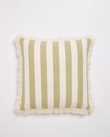 Dakota Stripe Cotton Cushion