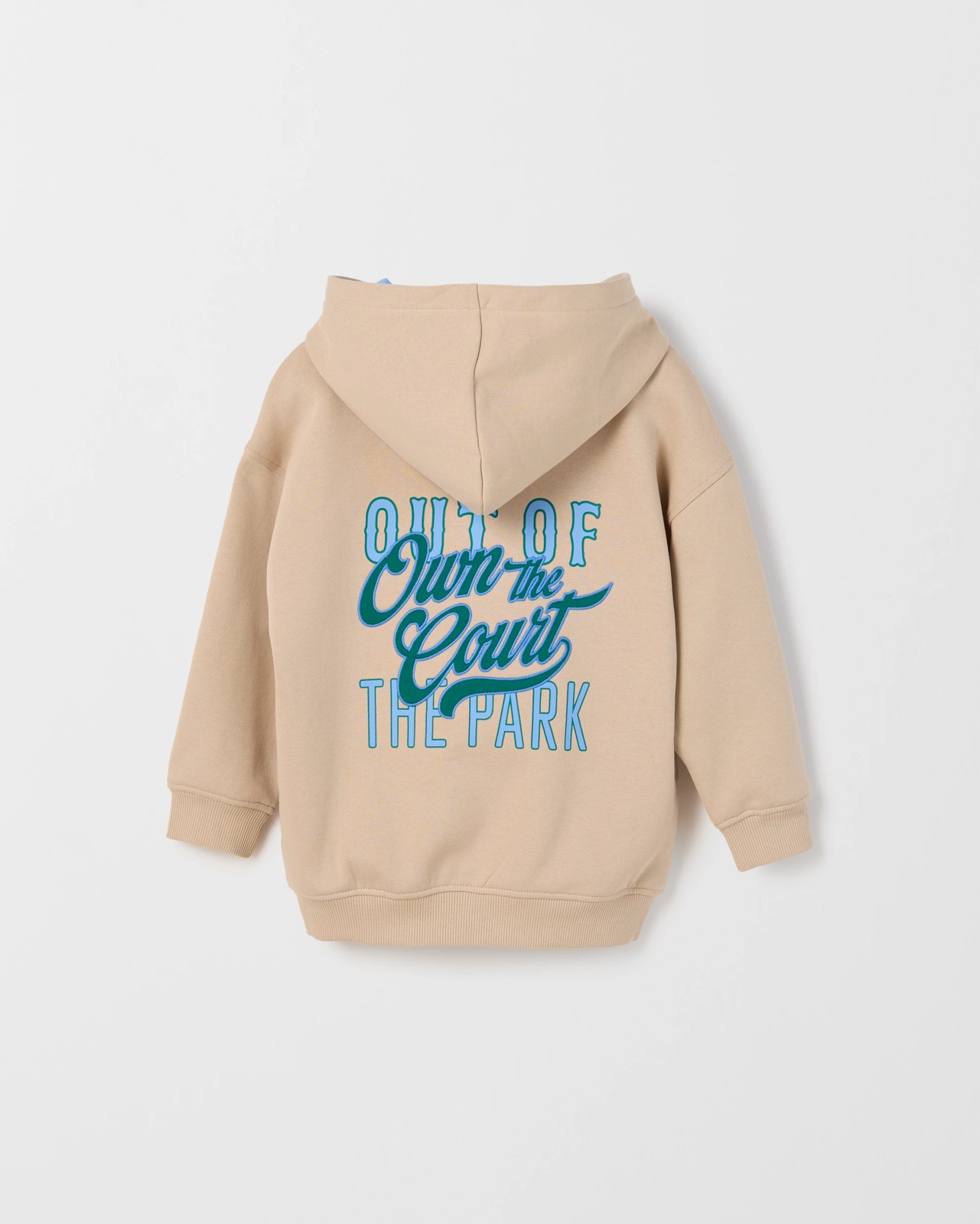 Australian Cotton Print Hoodie - Neutral 3 of 3