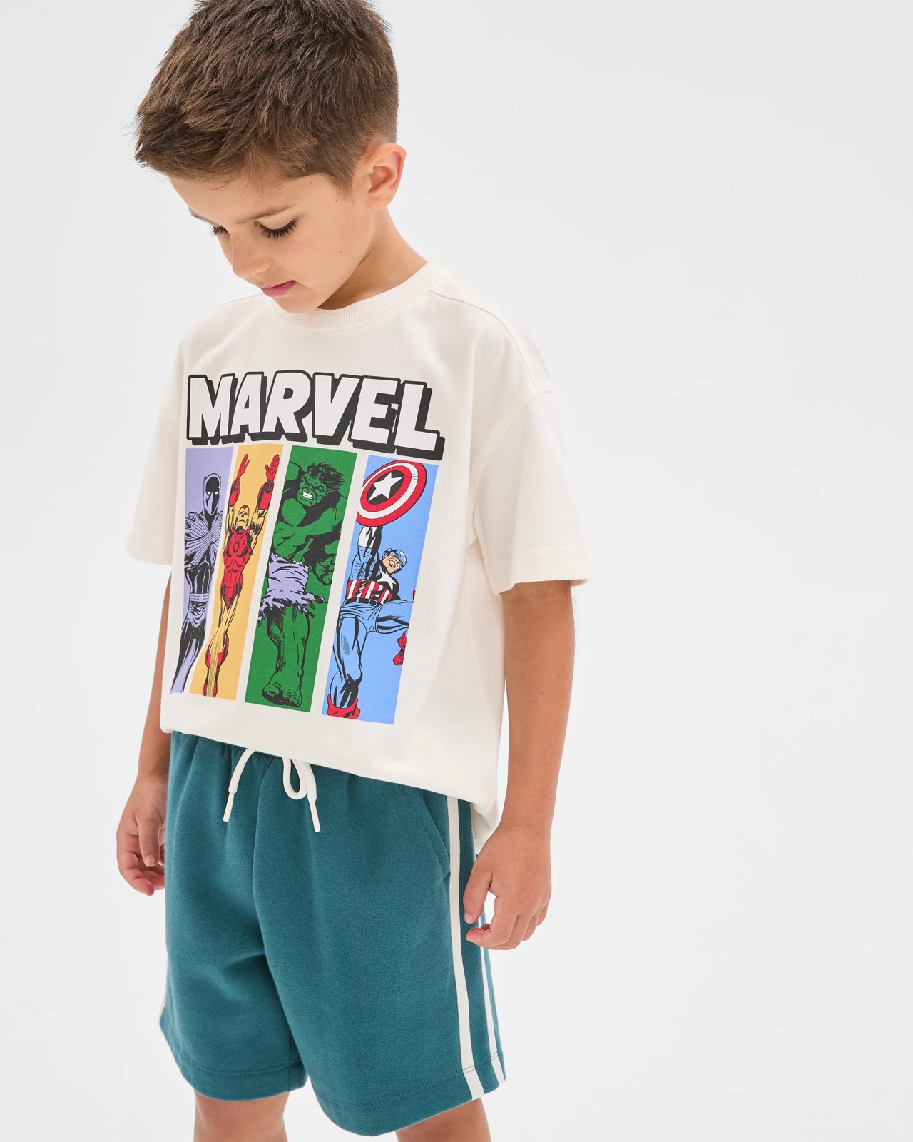 Marvel Australian Cotton Top and Shorts 2 Piece Set 2 of 6