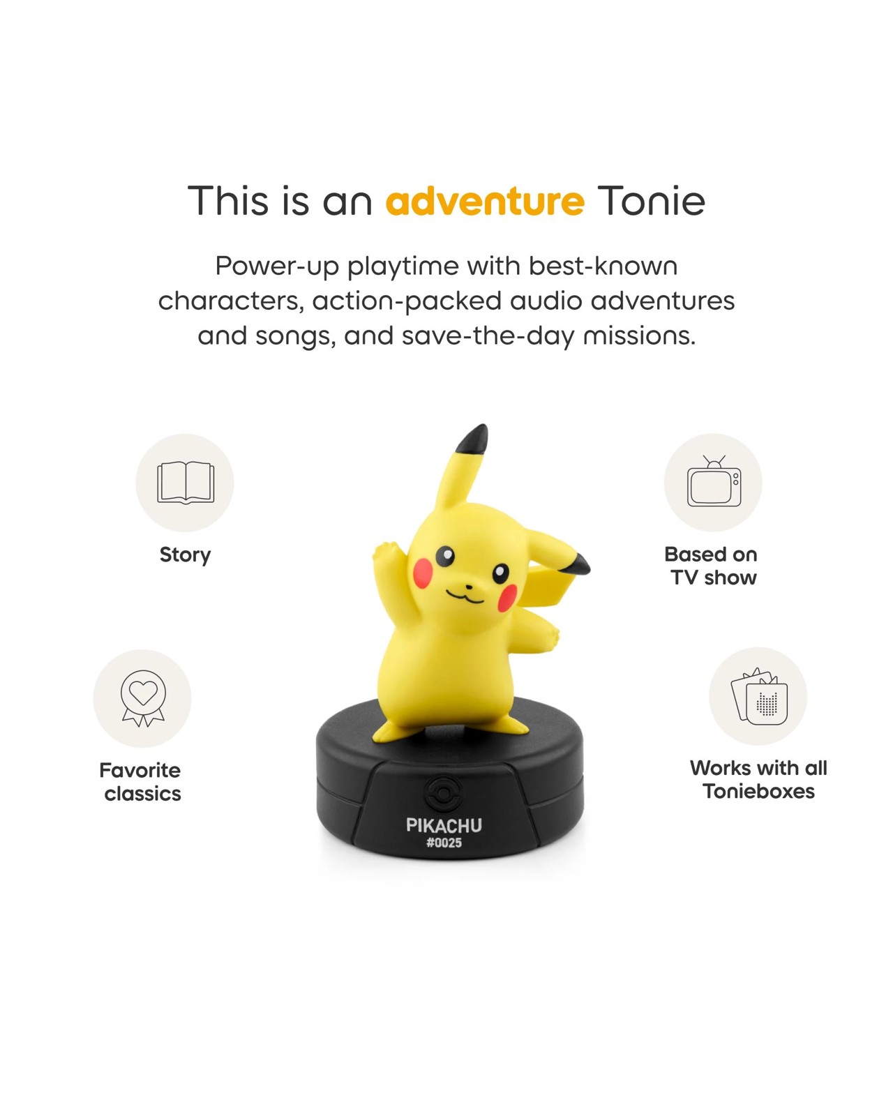 Pokemon: Pikachu Tonie Audio Character 5 of 5