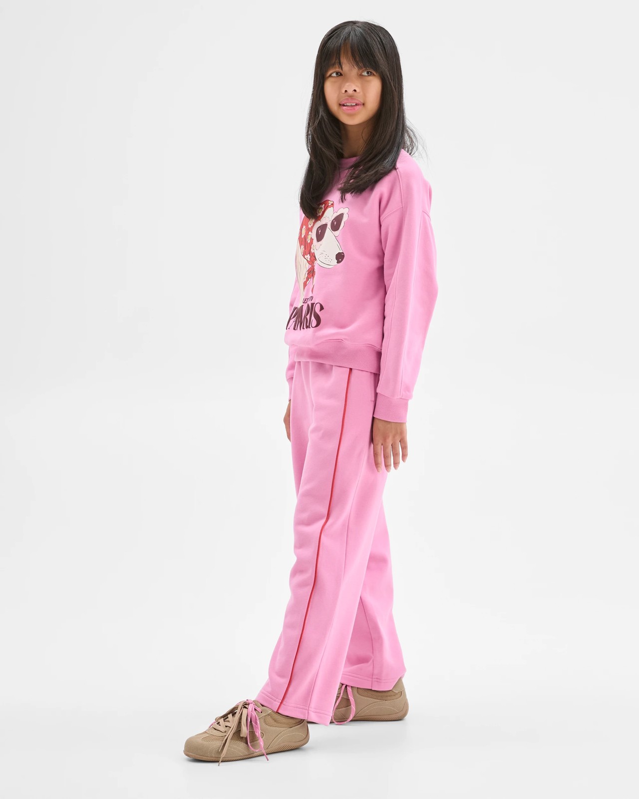 Australian Cotton Blend Trackpants - Pink 3 of 5