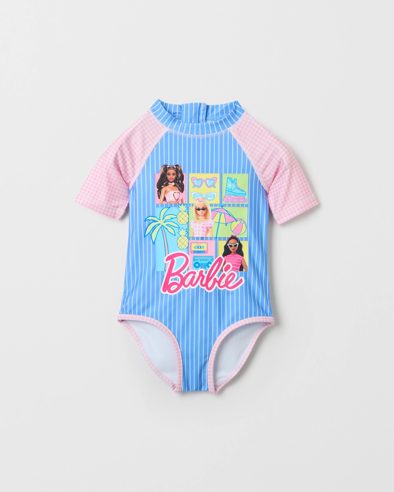 Licensed Barbie Swim Surfsuit 2 of 2