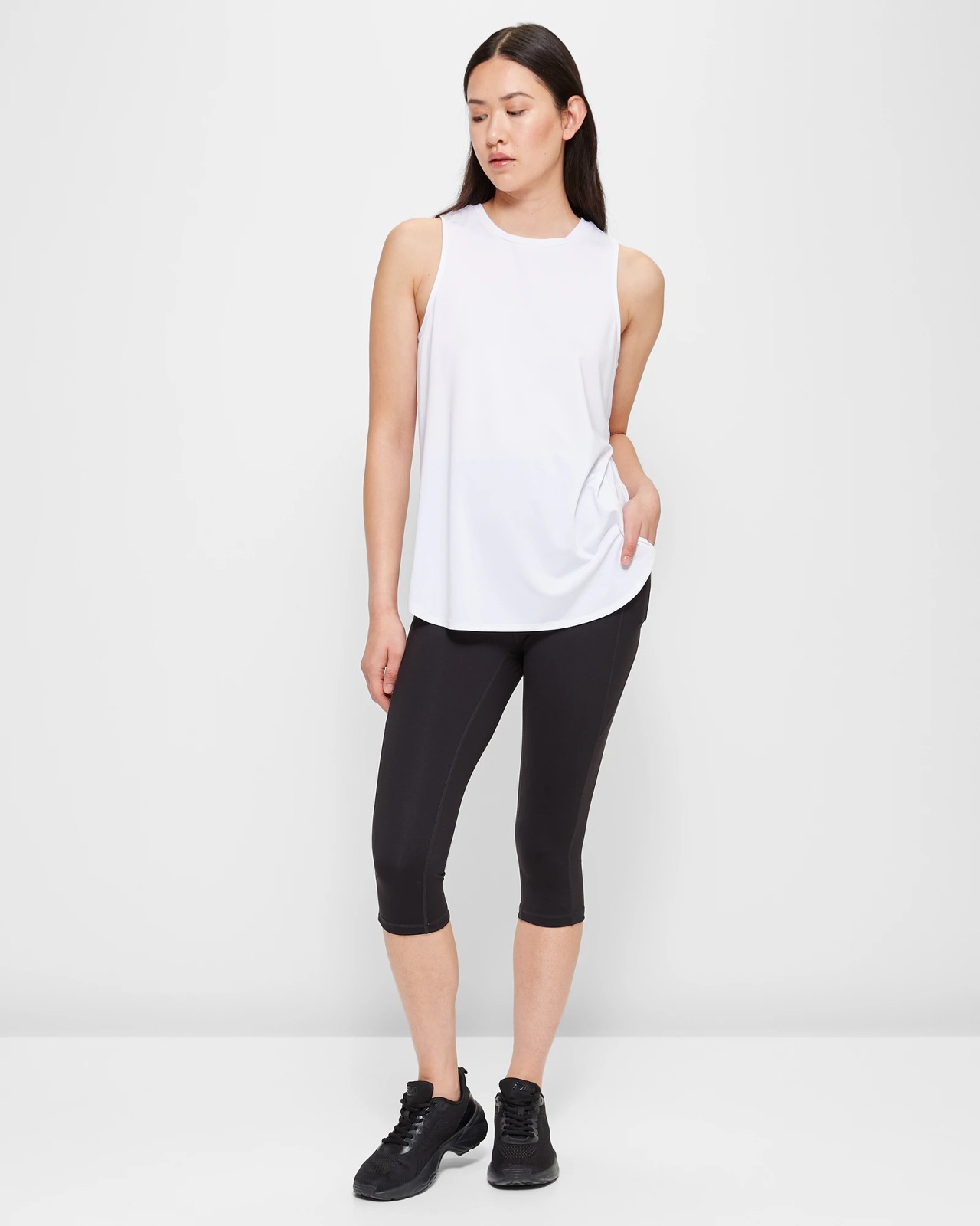 Tights & Leggings Active Workout Crop Length Tights by Target