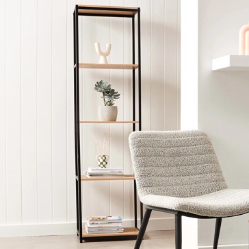 Blake 5 Tier Bookshelf - Anko