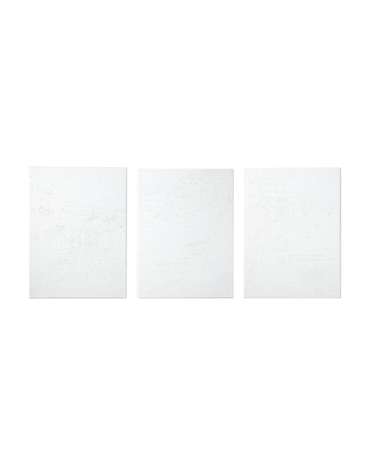 Anko 3 Pack Paint by Numbers - Med Landscape 2 of 3