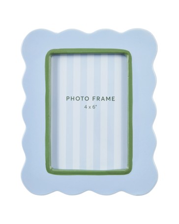 Anko Ceramic Frame 4in. x 6in. - Blue
