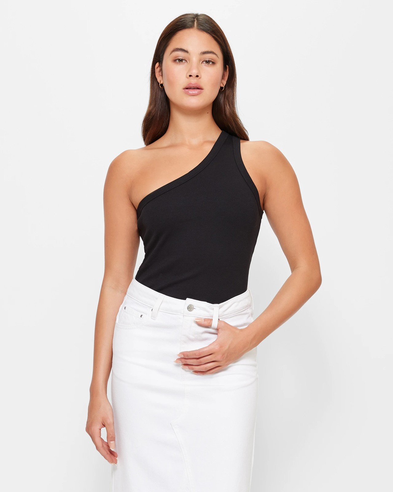 One-Shoulder Tank Top