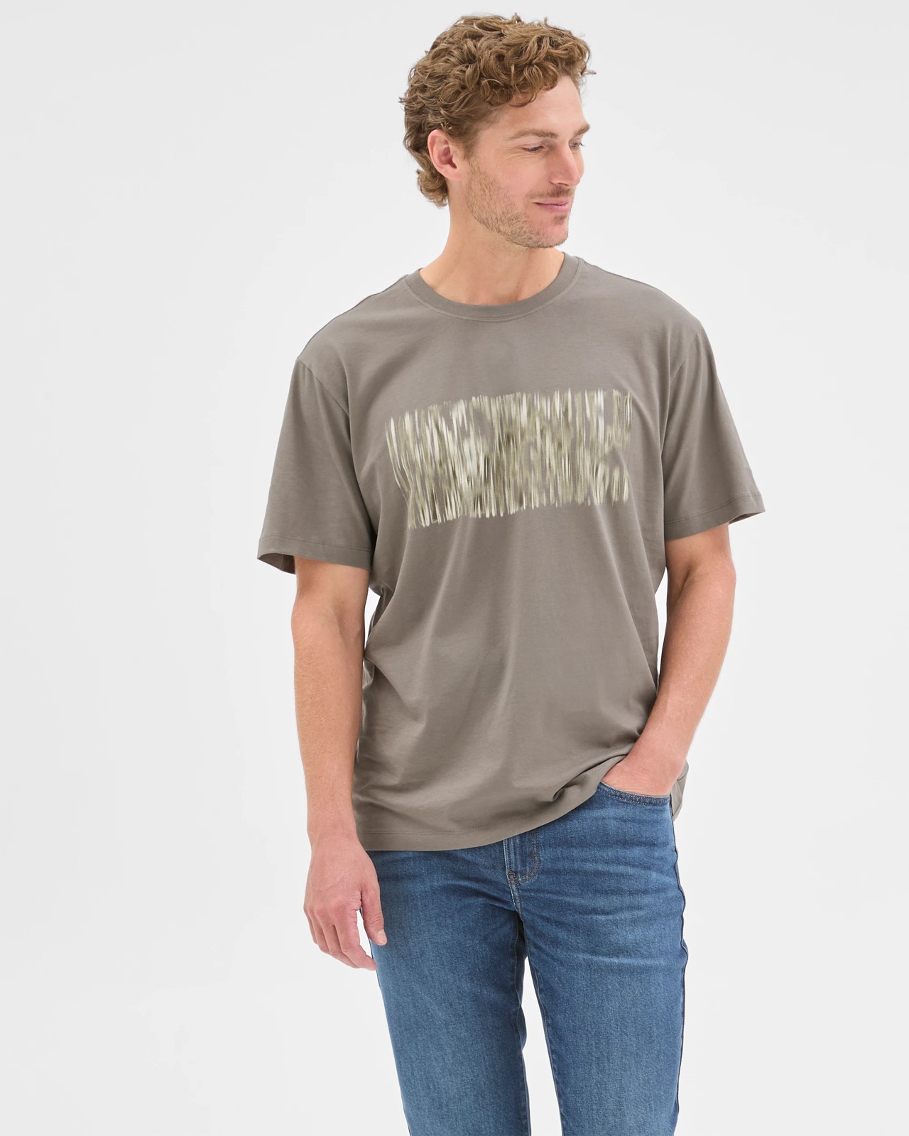 Australian Cotton Blend Abstract T-Shirt 4 of 6