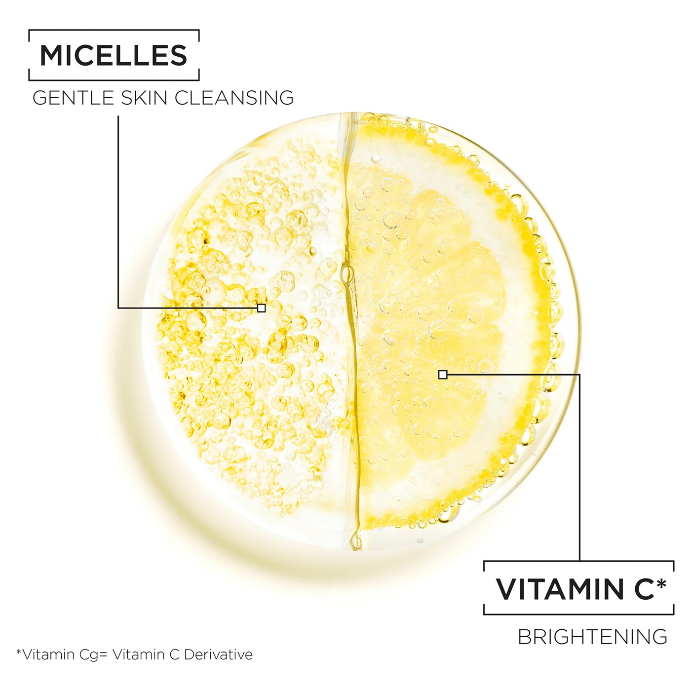 SkinActive Micellar Vitamin C Cleansing Water - Garnier 3 of 5