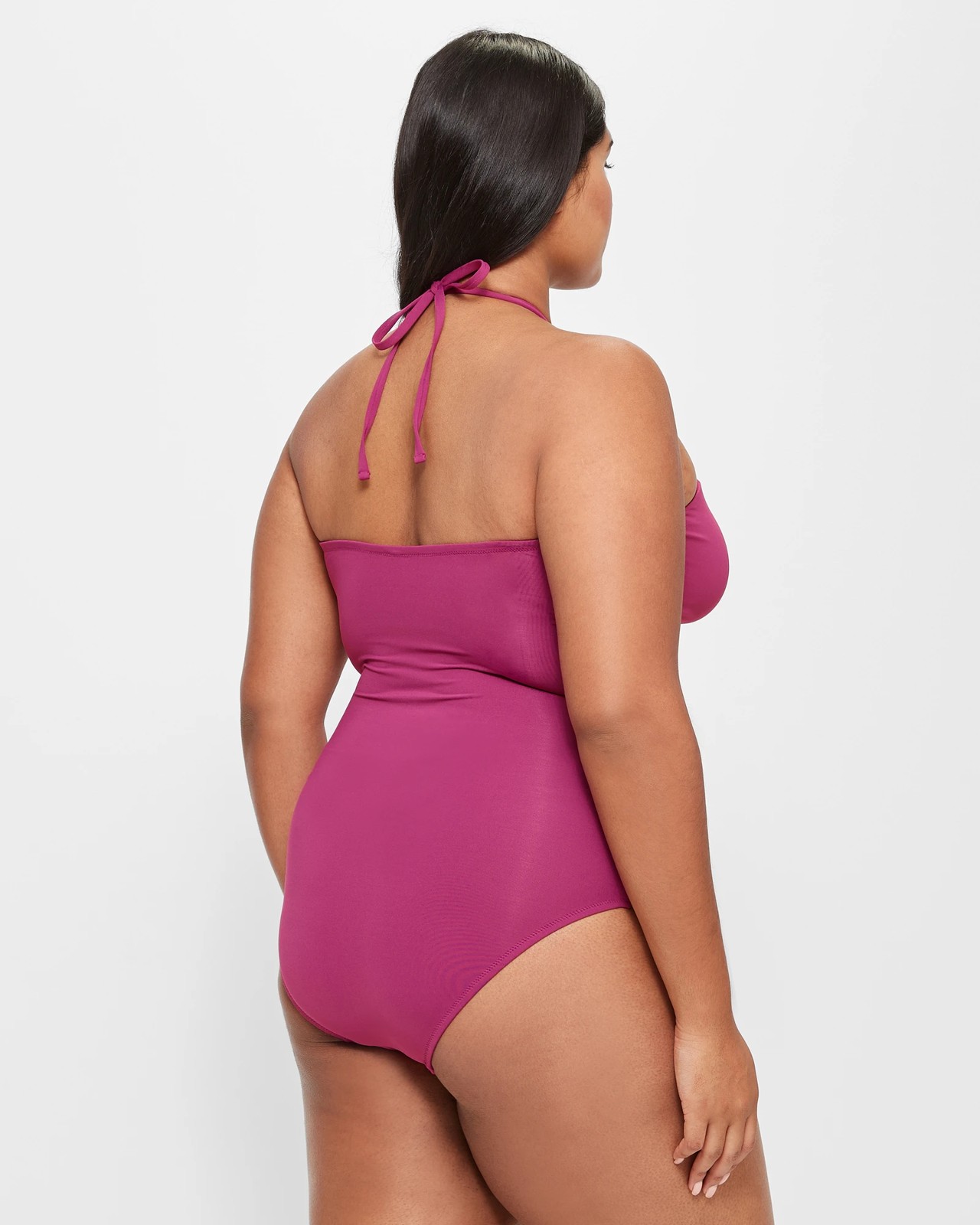 Keyhole Halter One Piece Swim Bathers