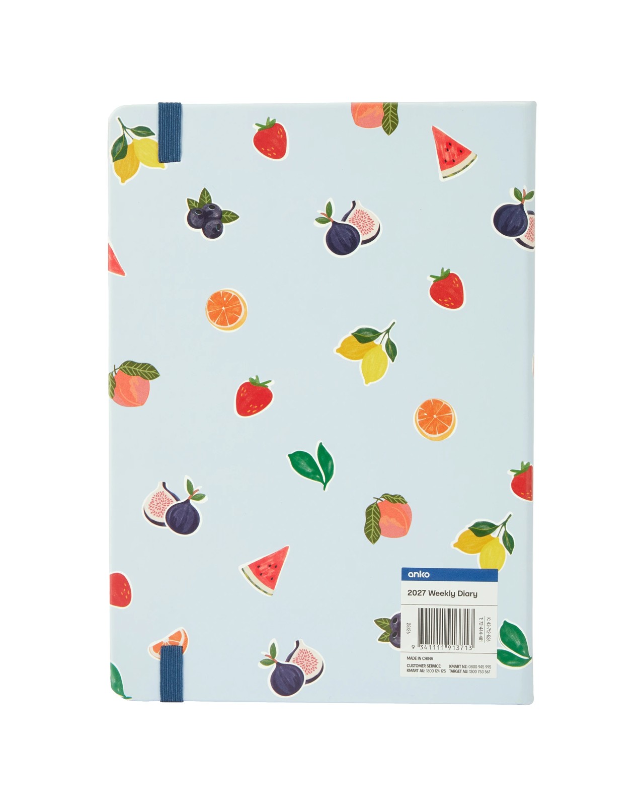 Anko 2027 Weekly Diary - Fruit 6 of 6