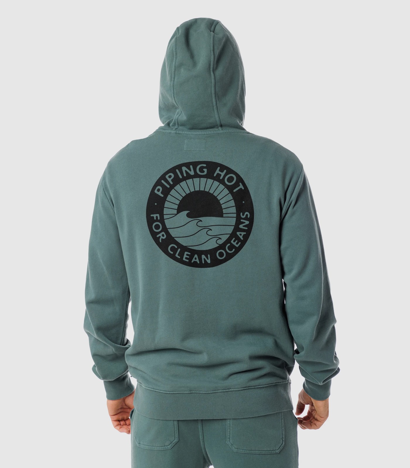 Piping Hot Clean Oceans Print Hoodie 4 of 4