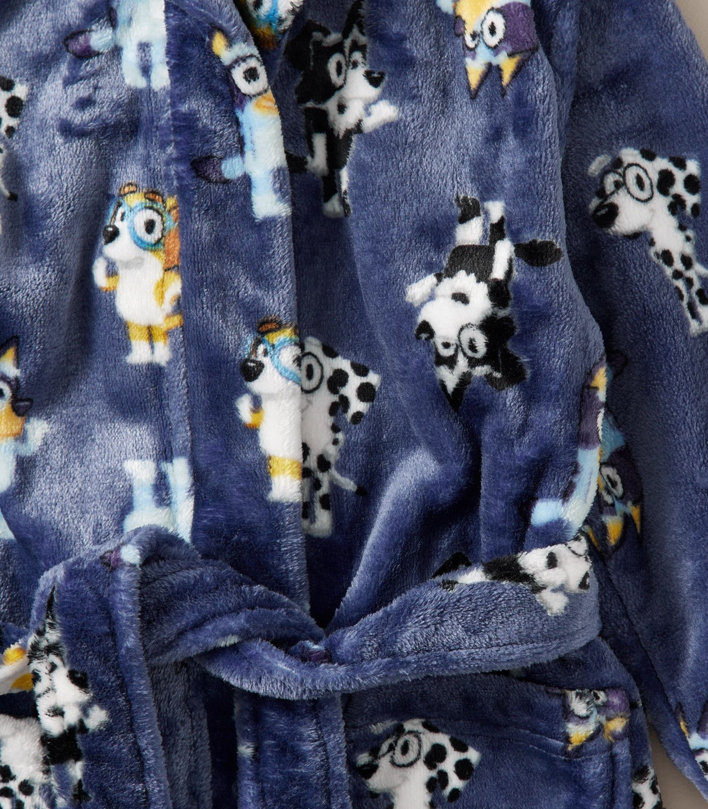 Kids Bluey Fleece Dressing Gown 4 of 5