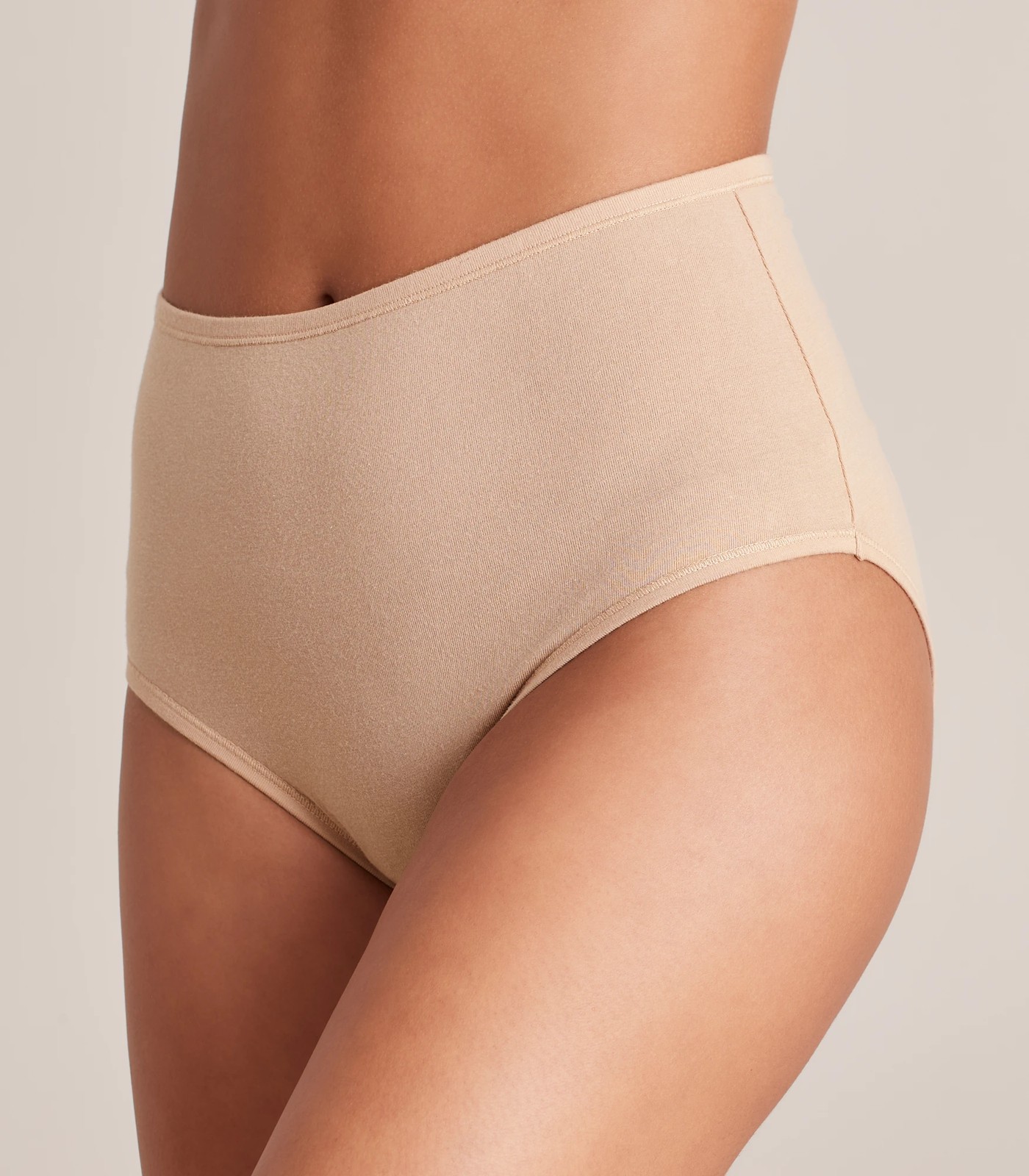 Super Soft Full Briefs - Latte Brown