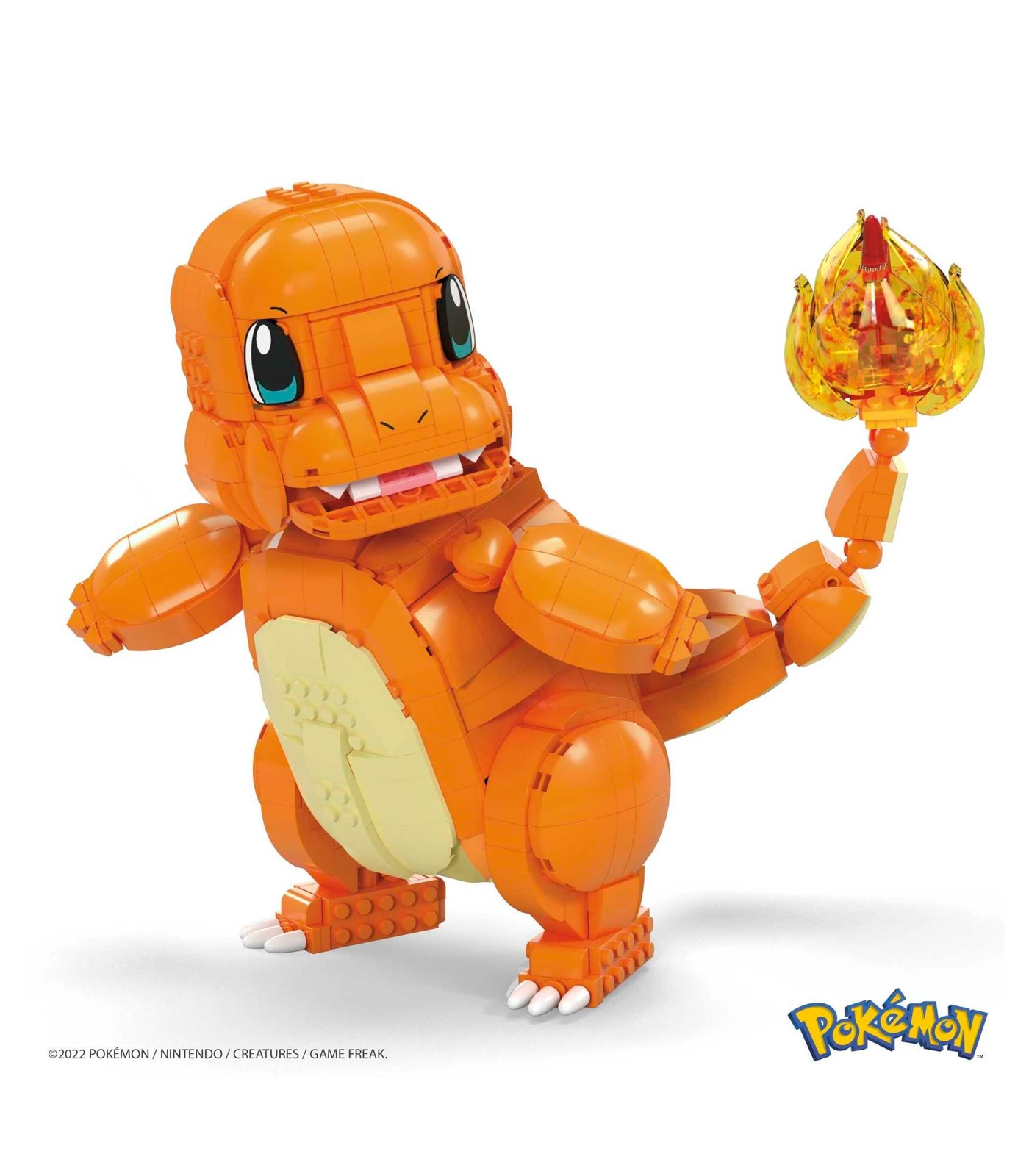 Pokemon Mega Construx - Charmander With Poke Ball Building Set, Color:  Orange - JCPenney