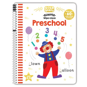 Gold Stars: Bumper Wipe-Clean Preschool
