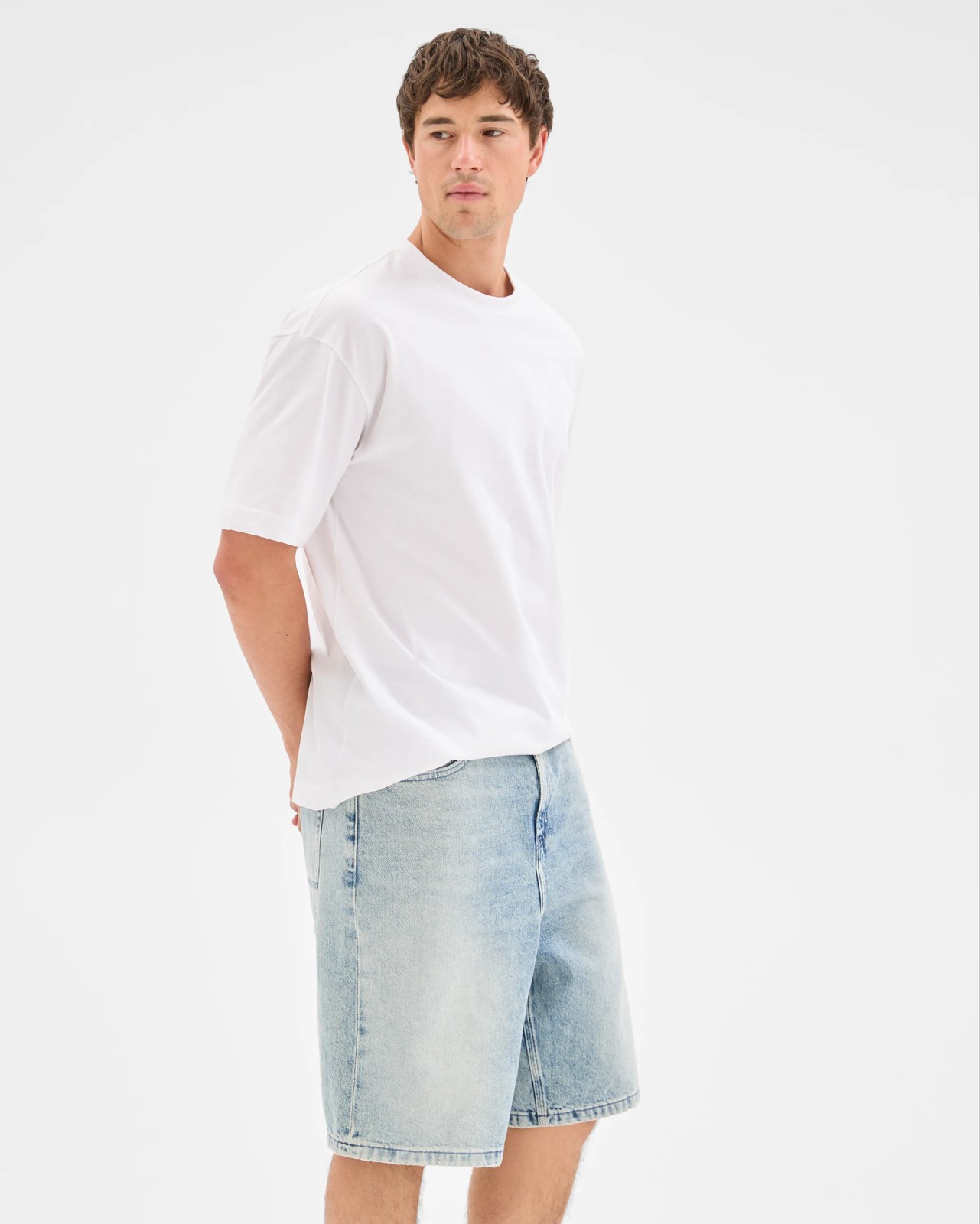 Commons Loose Fit Denim Shorts 3 of 6