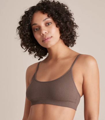 Ribbed Strappy Crop Top - Lily Loves