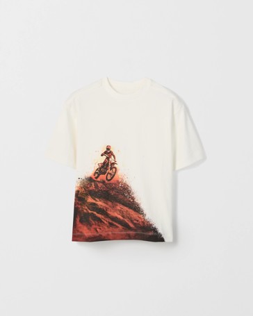 Australian Cotton Graphic Print T-Shirt