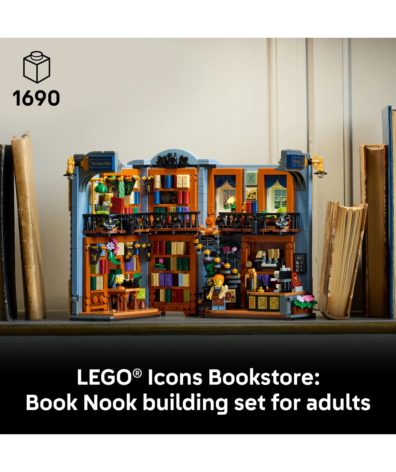 LEGO® Icons Bookshop: Book Nook 11379 2 of 5