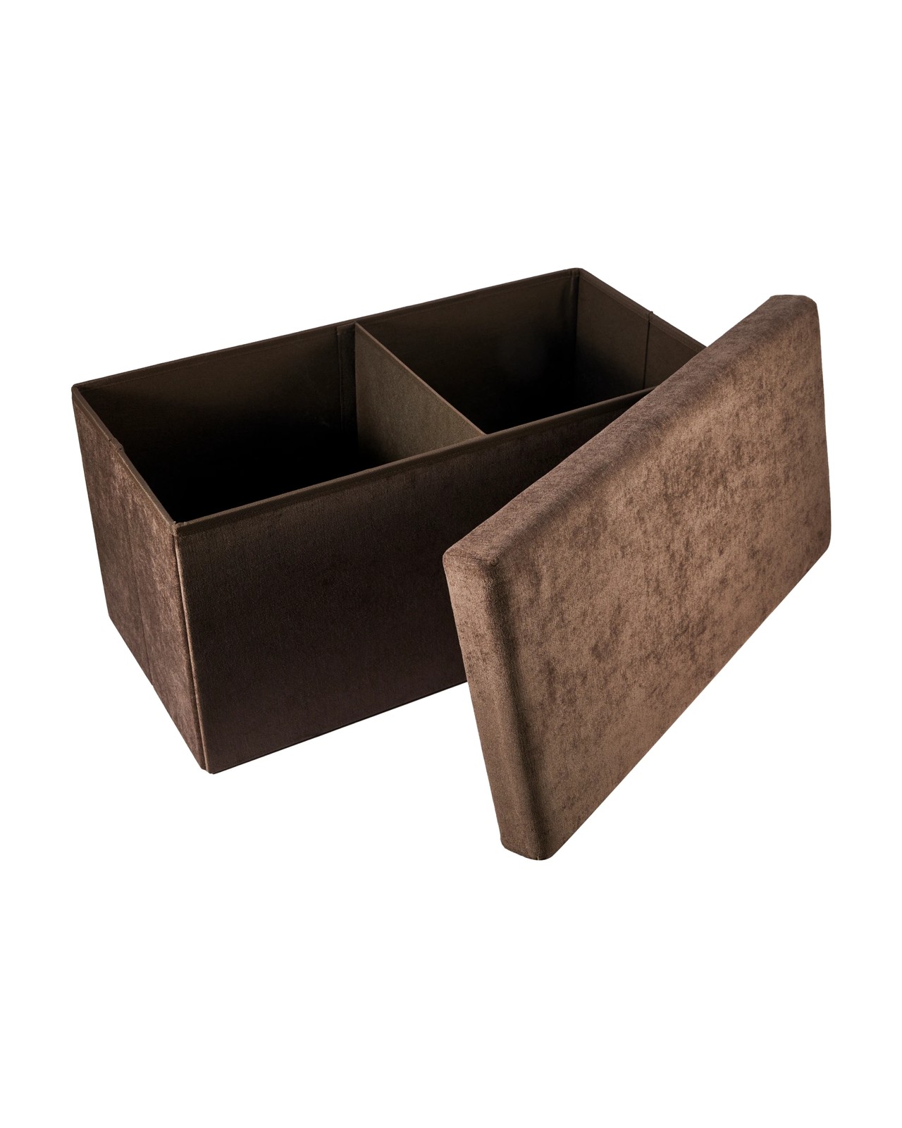 Anko Rectangle Storage Ottoman - Chocolate 5 of 5