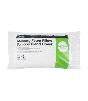 Anko memory shop foam pillow