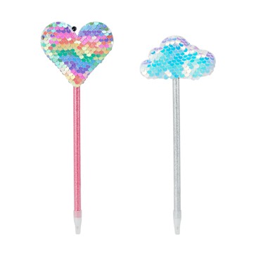 Sequin & Sparkle Pen, Assorted - Anko