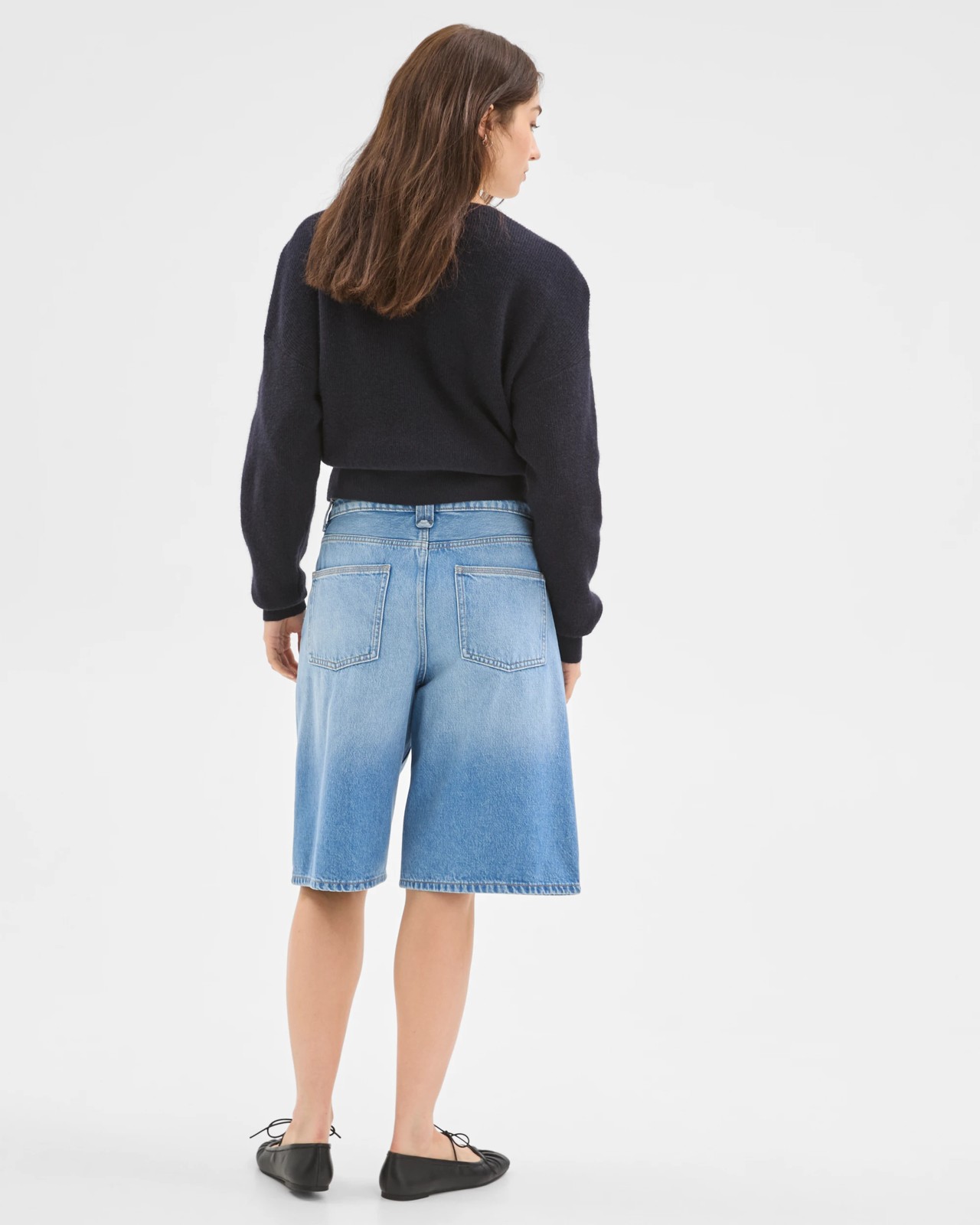 Lily Loves Australian Cotton Blend Denim Jorts 4 of 6