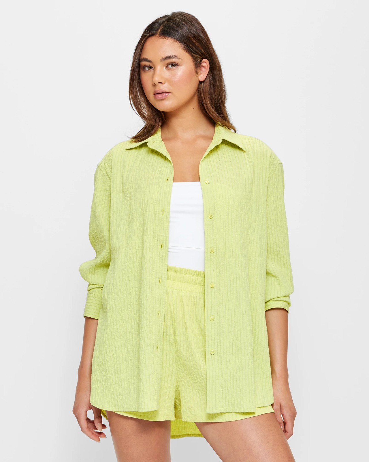 Oversized Textured Shirt - Lily Loves | Target Australia