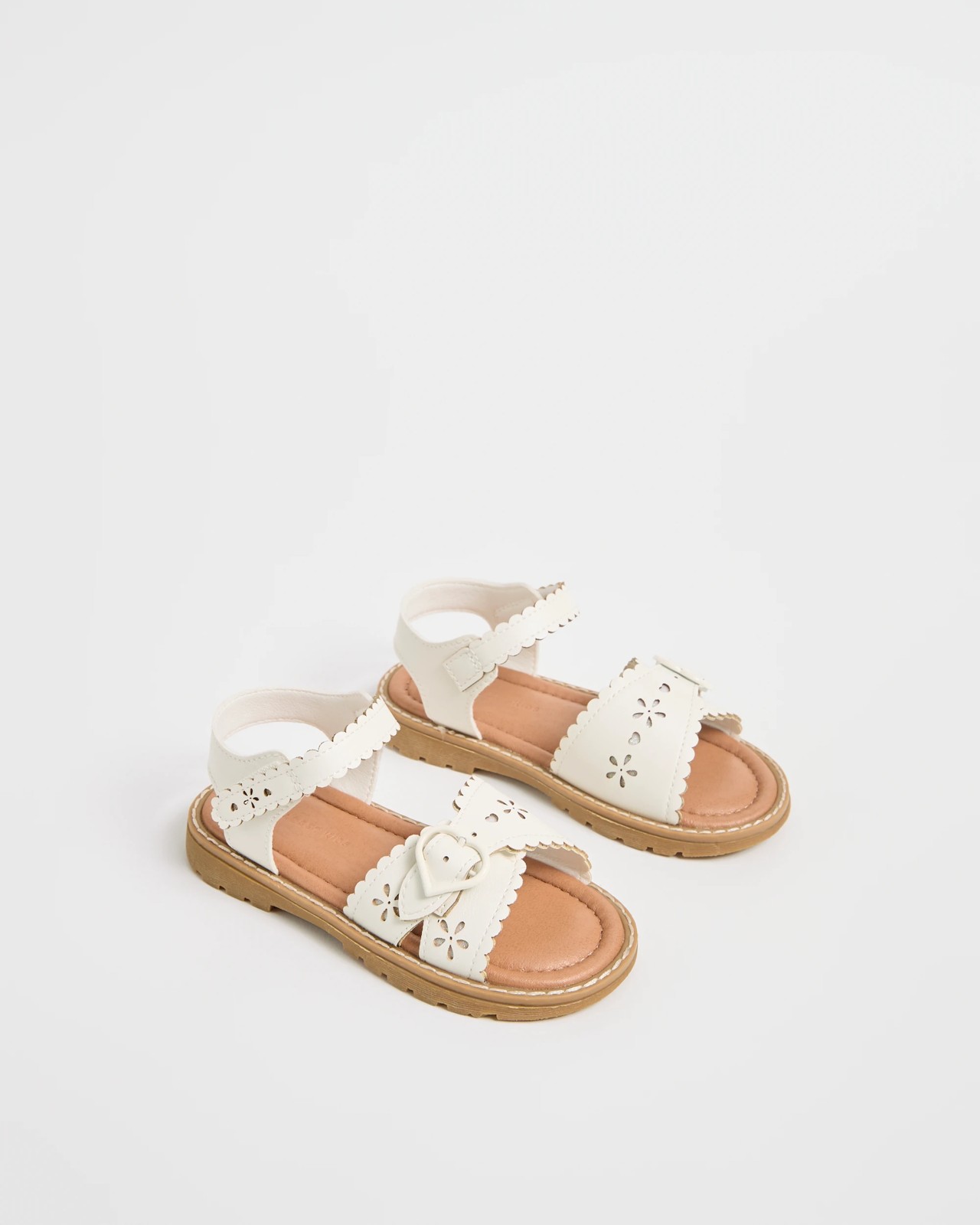 Cut-Out Sandals - White 2 of 4