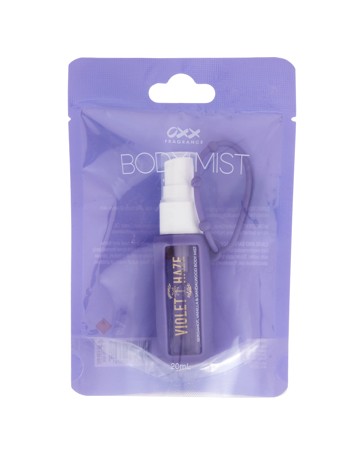 OXX Fragrance Violet Haze Summer Solstice Body Mist 20ml, Bergamot - Vanilla and Sandalwood