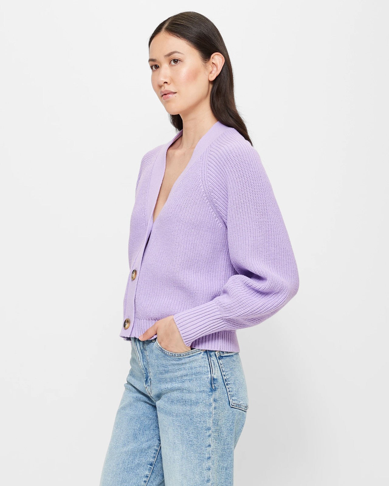 Purple hot sale cardigan target