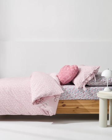 Becky Bow Australian Cotton Reversible Quilt Cover Set