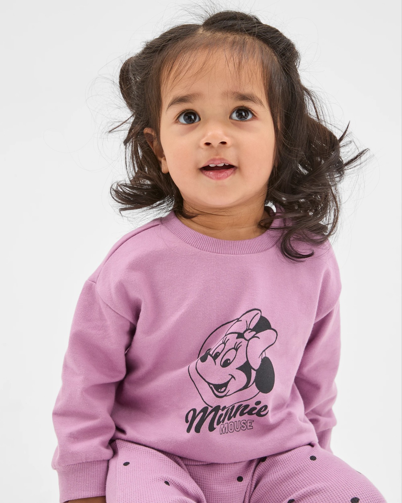Disney Organic Cotton Baby Fleece Set - Minnie Valerian 2 of 6
