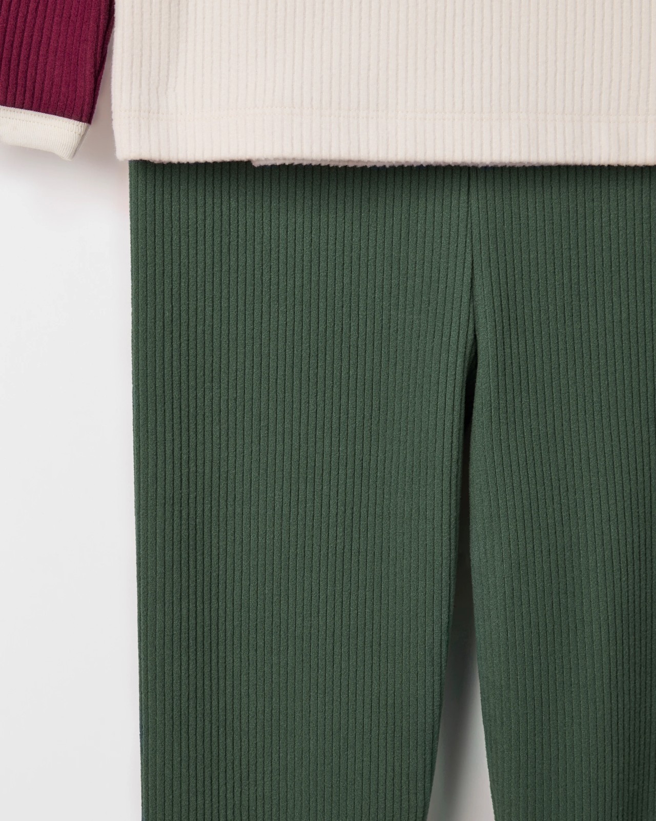 Younger Boys Ribbed Knit Pyjama Set 3 of 4