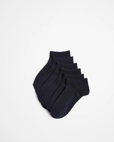 Kids Low Cut School Socks 6 Pack - Maxx