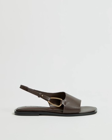 Willow Metal Trim Flat Sandals