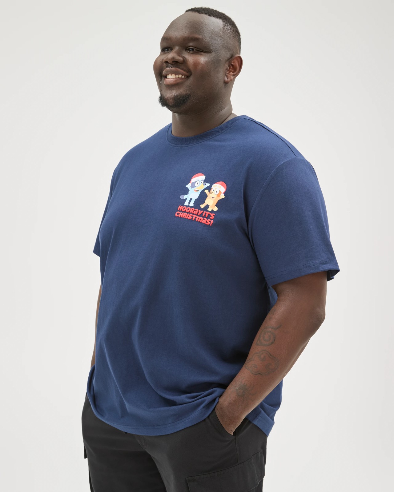 Licensed Bluey Christmas Plus Size T-Shirt 4 of 6