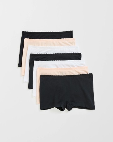 Maxx Australian Cotton 7 Pack Older Girls Shorties