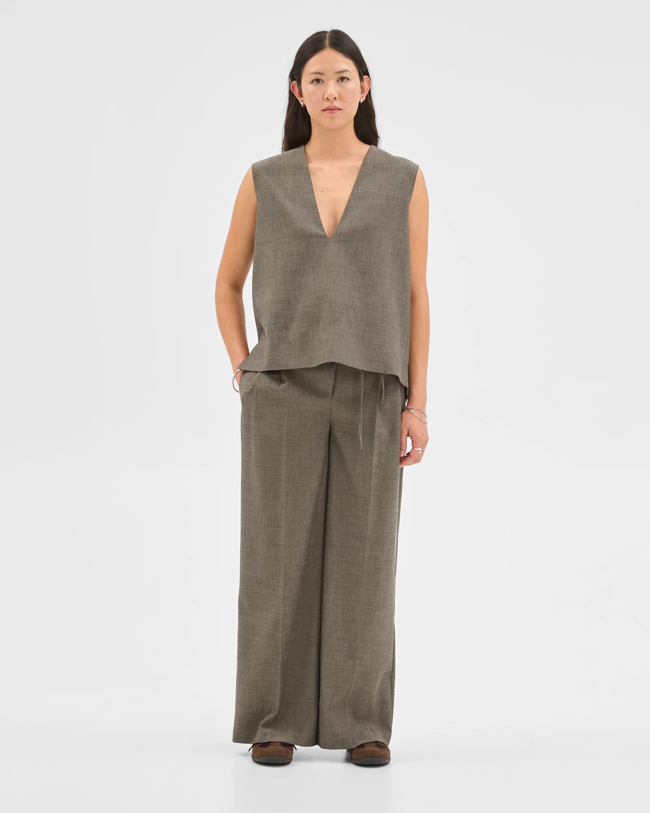 Preview Wrap Front Pants 2 of 6