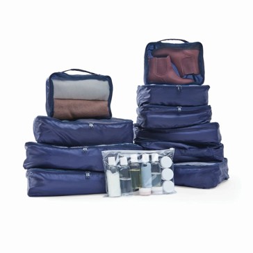 Travel Organisation Set, 21 Pieces - Anko